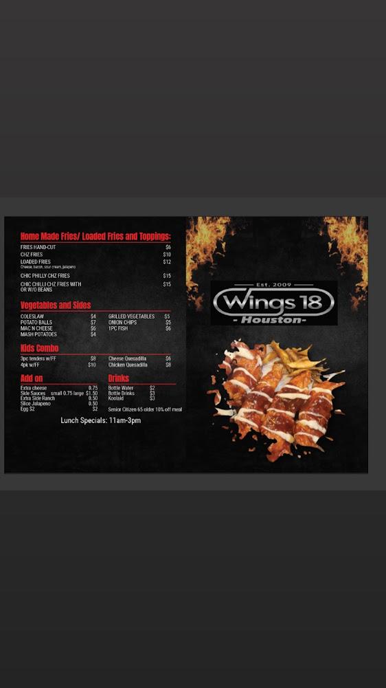 Wings 18 _Houston Menu image 2